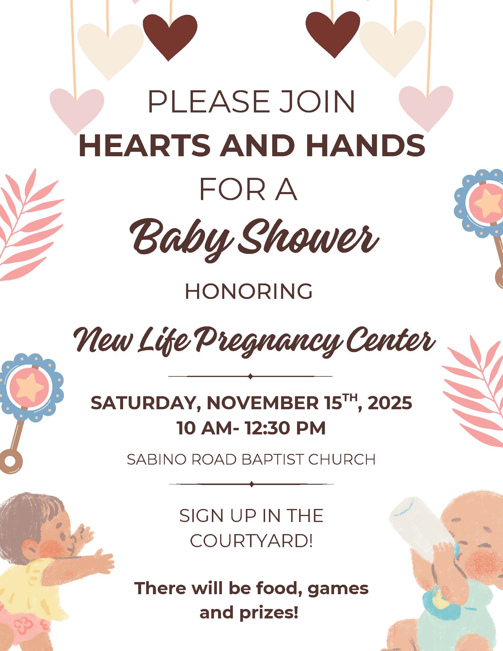 New Life Pregnancy Center Baby Shower