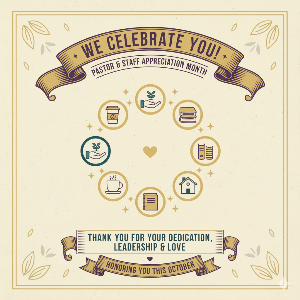 Pastor and Staff Appreciation Month