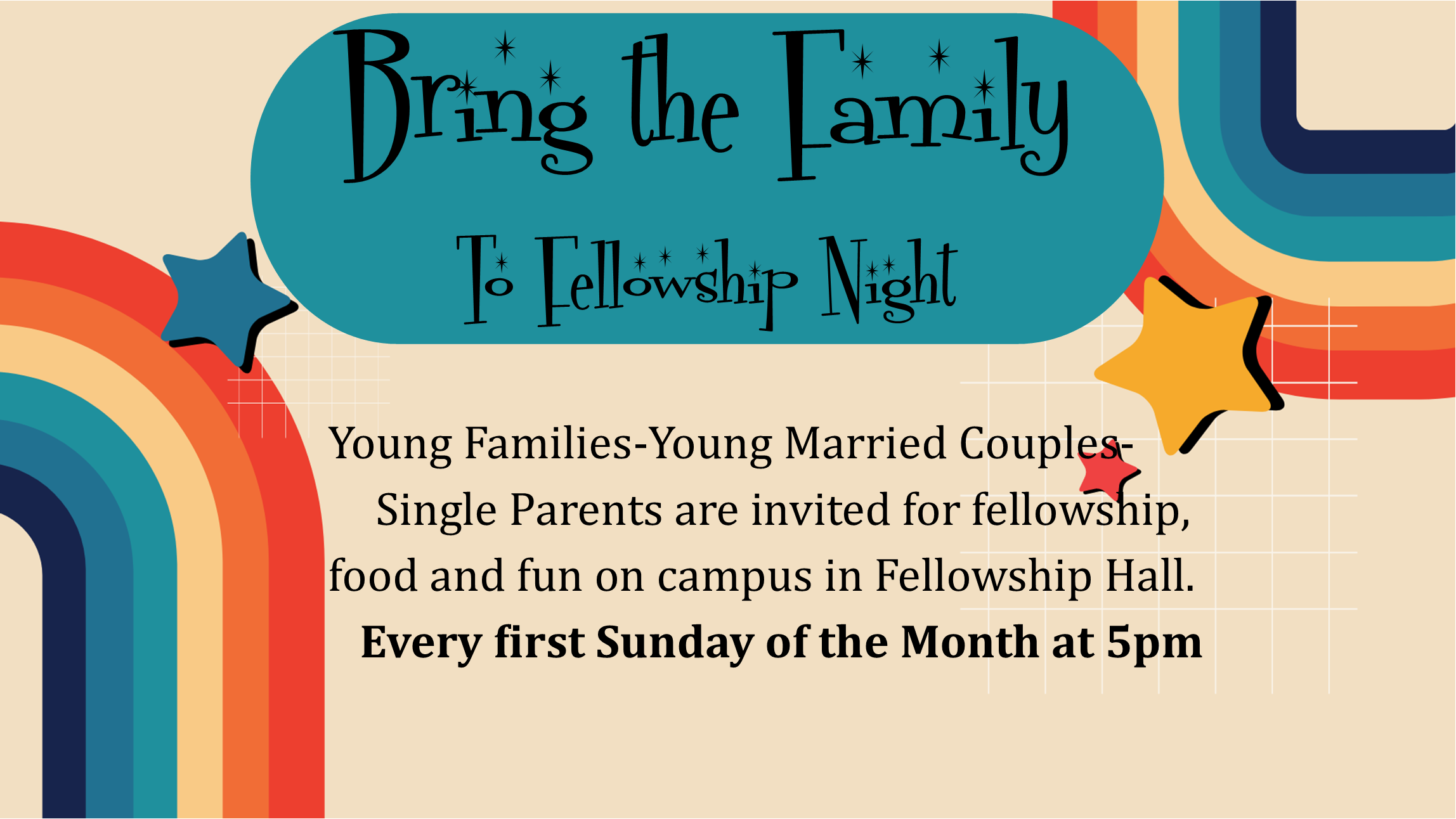 Young Families/Young Married Fellowship Night
