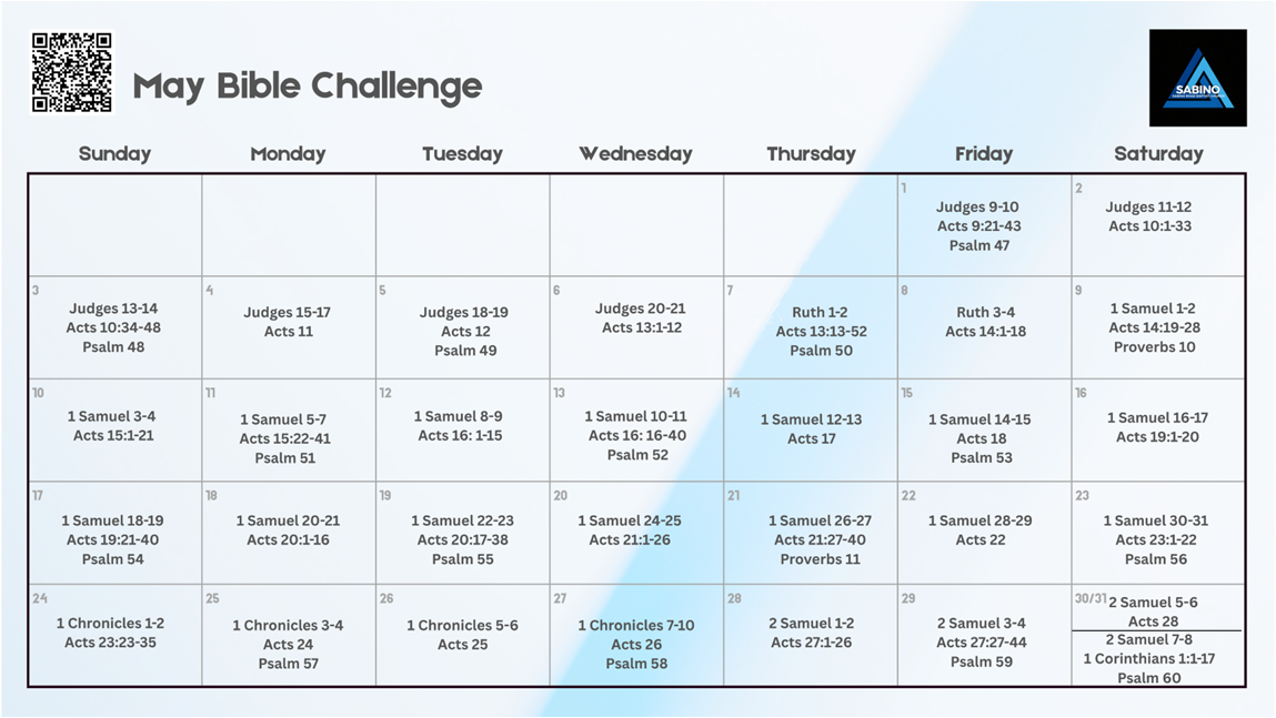 30 Day Bible Challenge
